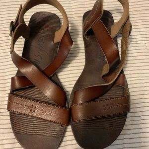 Blowfish Leather Sandals